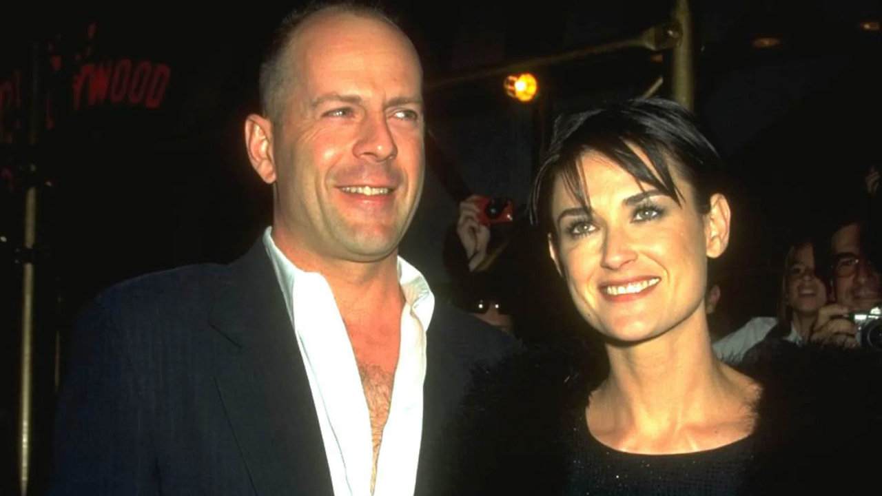 Bruce Willis y Demi Moore fueron pareja durante varios años