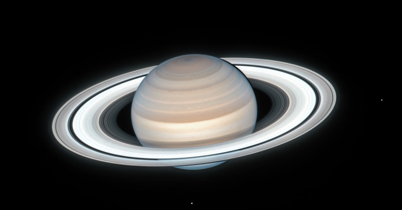Una de las últimas fotos de Saturno