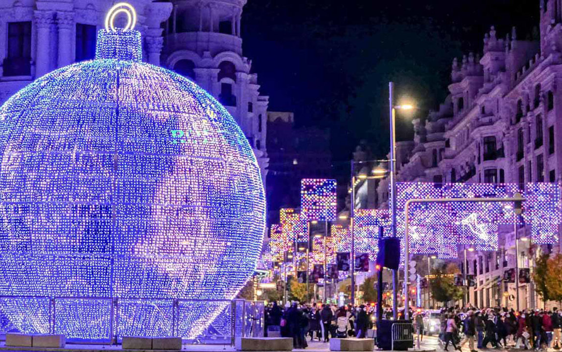 Iluminación navideña de Madrid