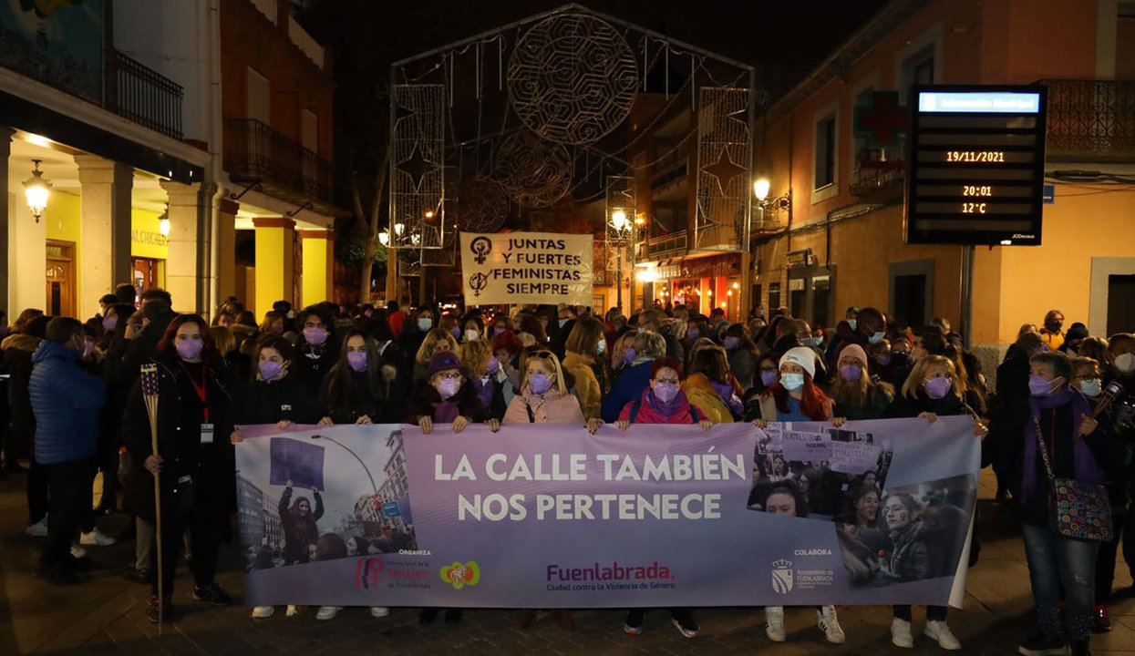 Imagen de la marcha realizada el año pasado en Fuenlabrada