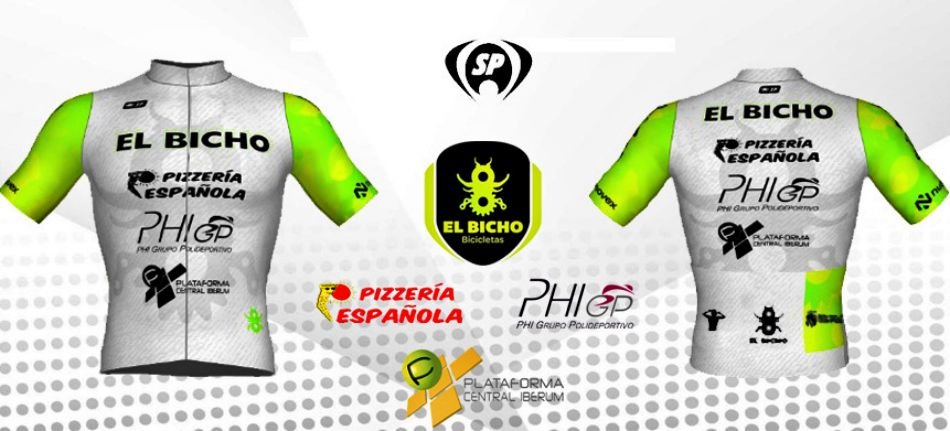 Maillot equipo ciclista El Bicho para 2023