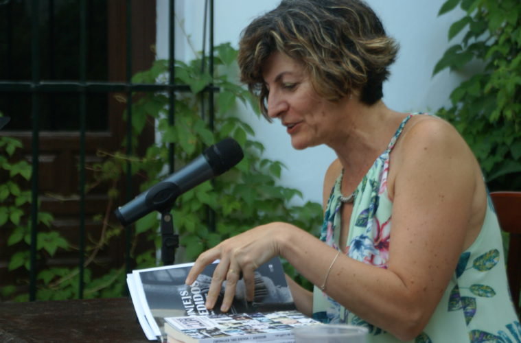 Imagen de la poeta María Ángeles Pérez, ganadora del Premio Internacional de Poesía Margarita Hierro de Getafe