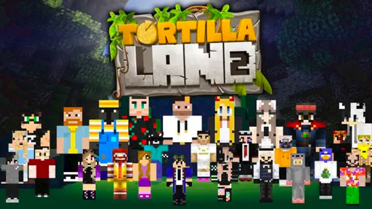 'Tortillaland 2' es una serie de Minecraft creada por el streamer español AuronPlay