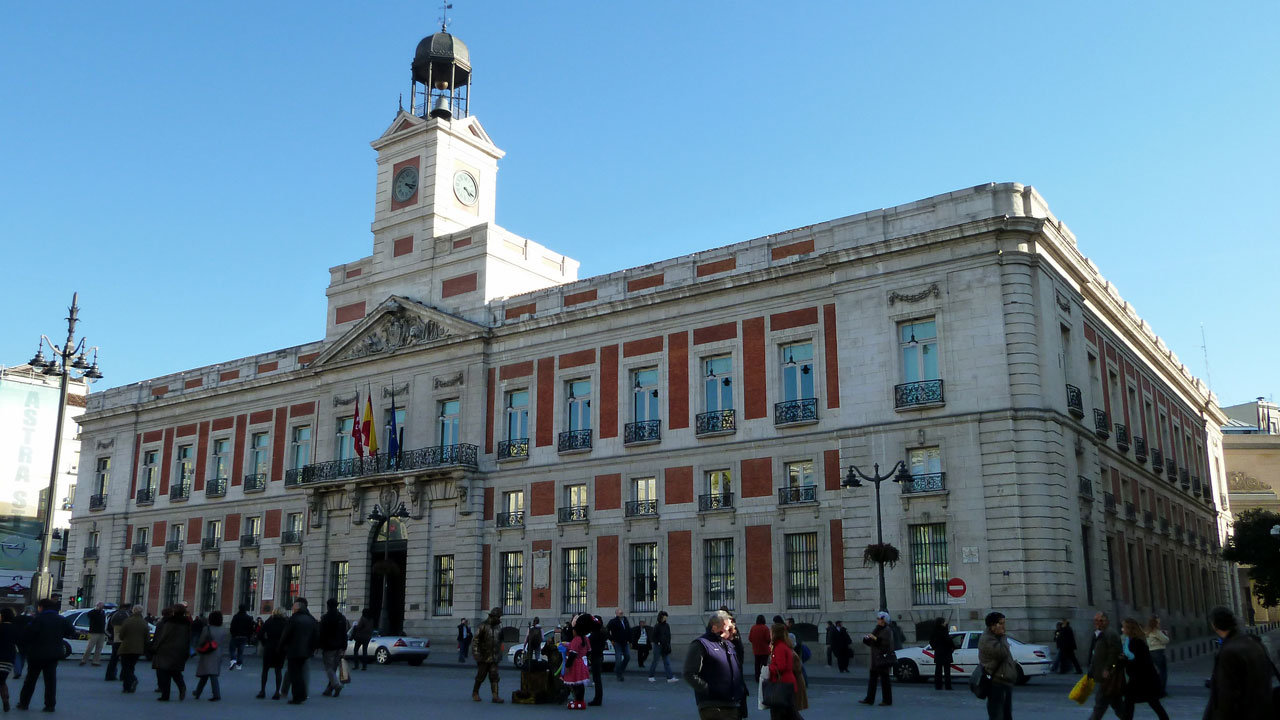 Real Casa de Correos de Madrid, sede de la Comunidad de Madrid