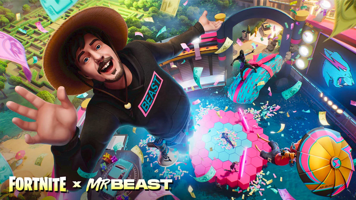 Mr. Beast ha colaborado con Fortnite para regalar 100.000 euros al ganador de su evento especial