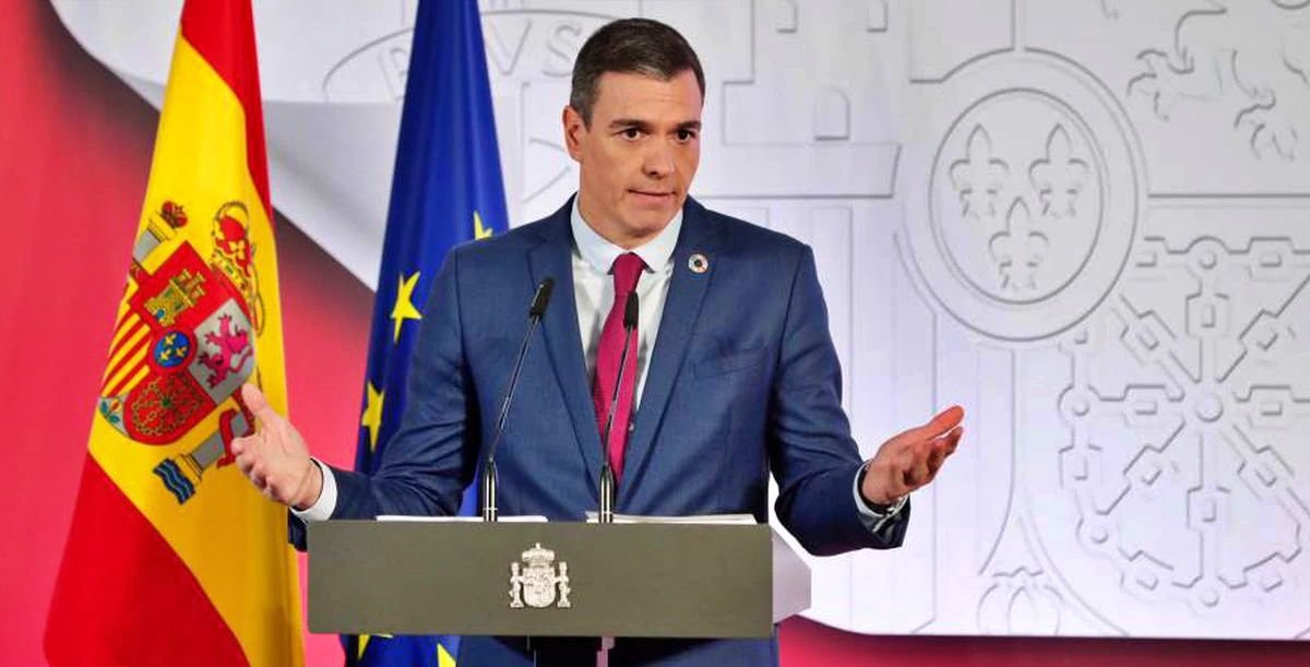 Pedro Sanchez comparece en la Moncloa para aunciar nuevas medidas anticrisis
