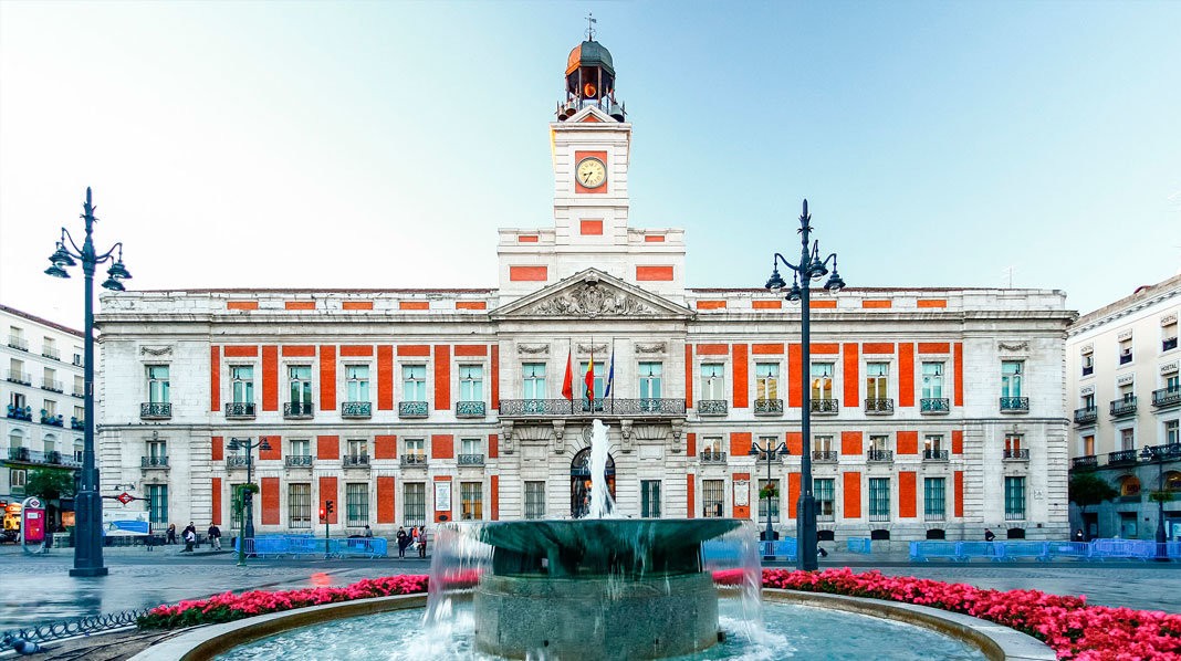 Real Casa de Correos sede de la Comunidad de Madrid