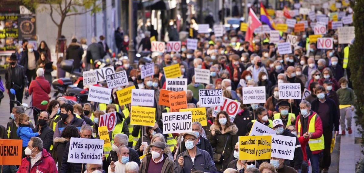 Manifestación en defensa de la Atención Primaria en la sanidad pública, el 15 de enero en Madrid | Olmo Calvo