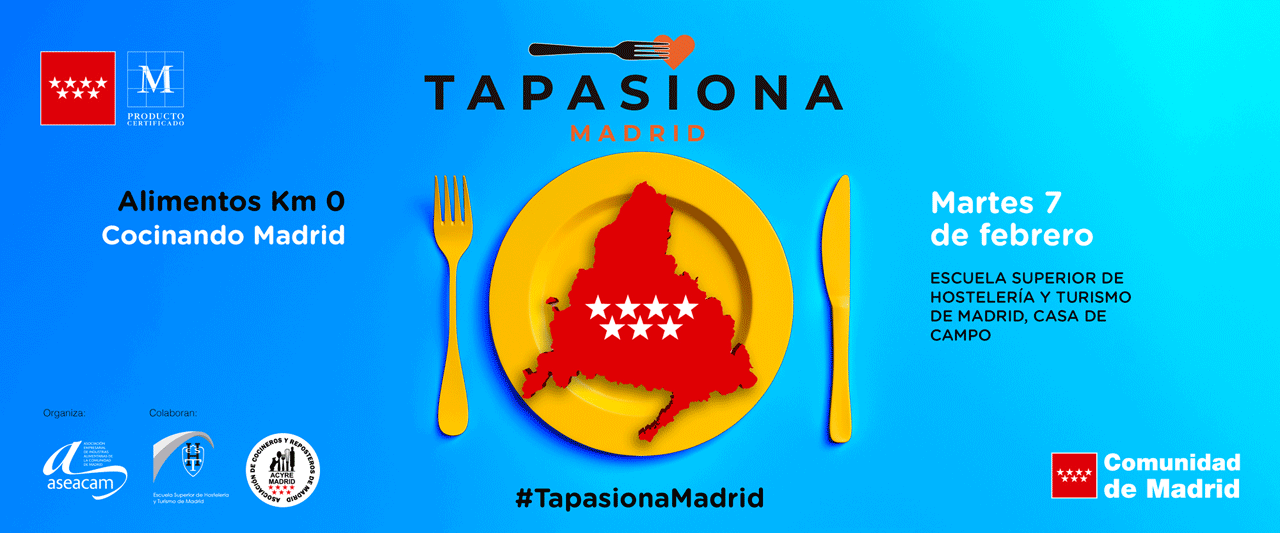 Cartel de TAPASIONA MADRID