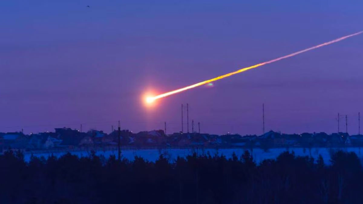 Un meteorito chocó contra la atmósfera a su paso por Londres