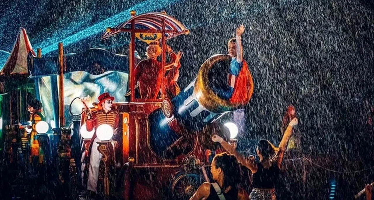 Imagen de la compañía francesa World Parade Circus que amenizará el Desfile de Carnaval