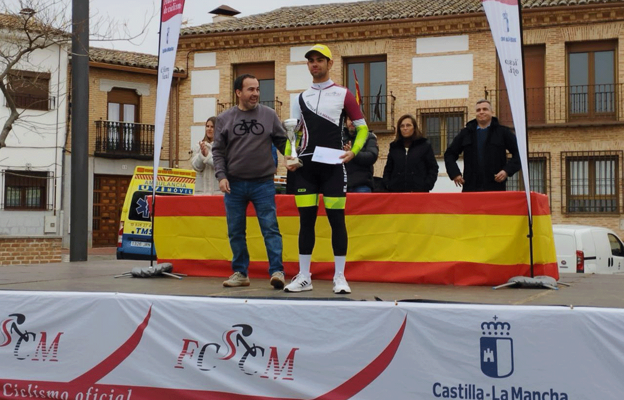 Imagen del ganador del Campeonato de Castilla la Mancha, José Carlos López del equipo fuenlabreño 'El Bicho Team'