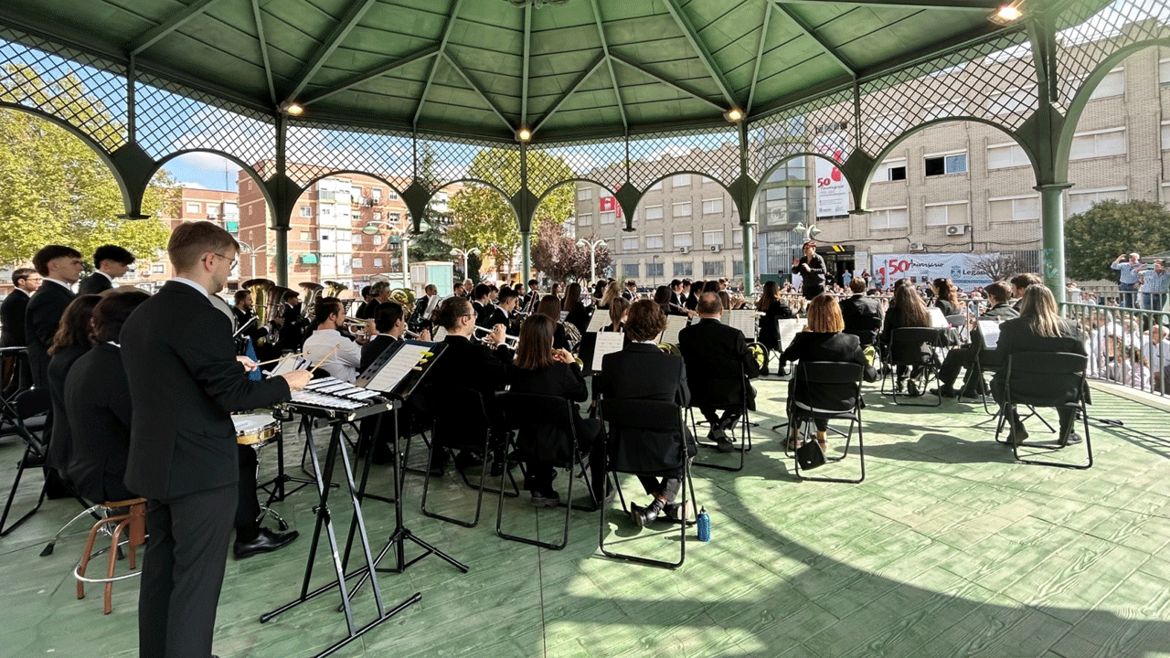 Imagen del Acto 50 aniversario de la Escuela de Música de Leganés