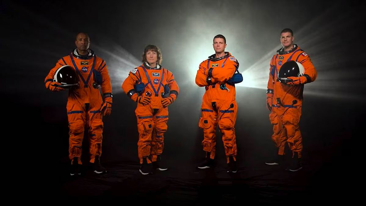 La NASA anuncia a los cuatro astronautas que viajarán en Artemis II