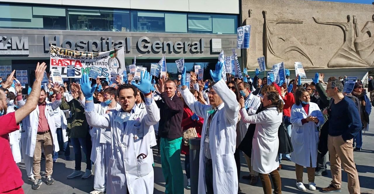 Jornada de huelga en la sanidad madrileña
