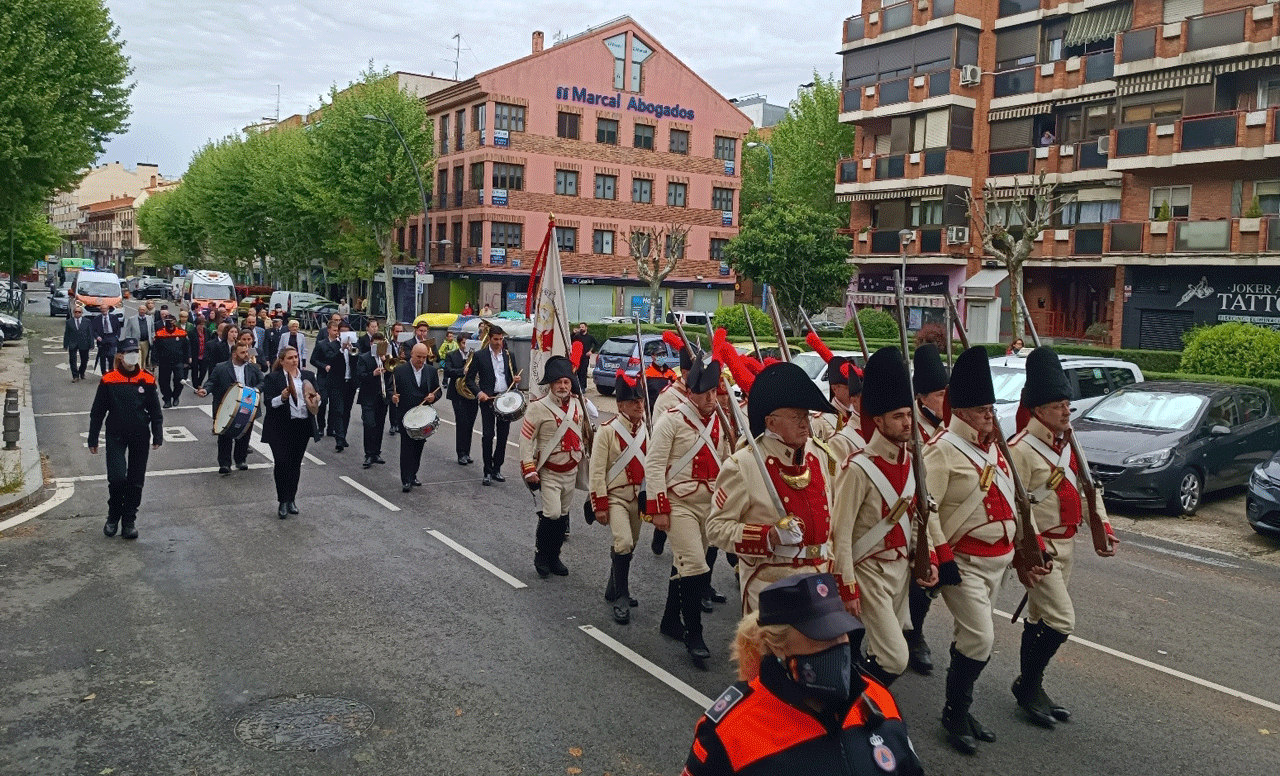 Imagen del desfile homenaje a los Hermanos Rejón de Leganés