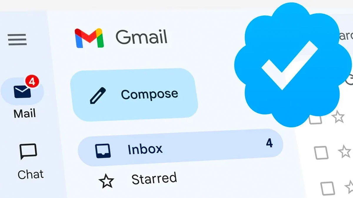 El tick azul de Twitter se traslada a Google y su bandeja de correo para ayudar a los usuarios a identificar remitentes de confianza y correos de spam