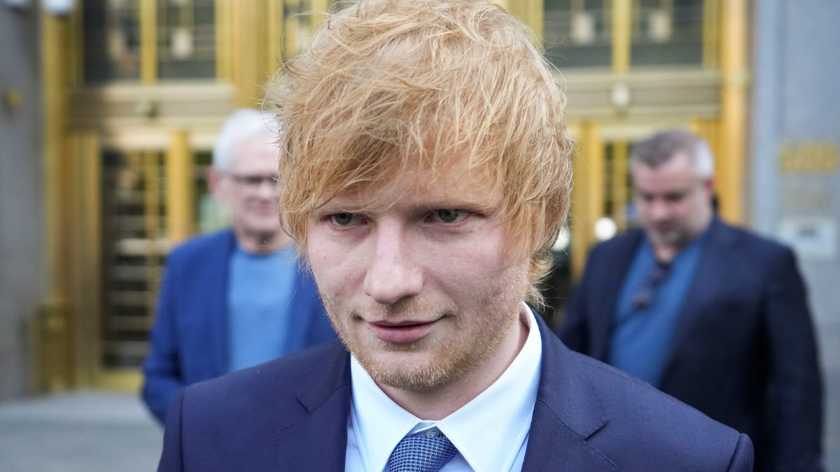 Ed Sheeran gana el juicio por el supuesto plagio de su canción 'Thinking Out Loud'