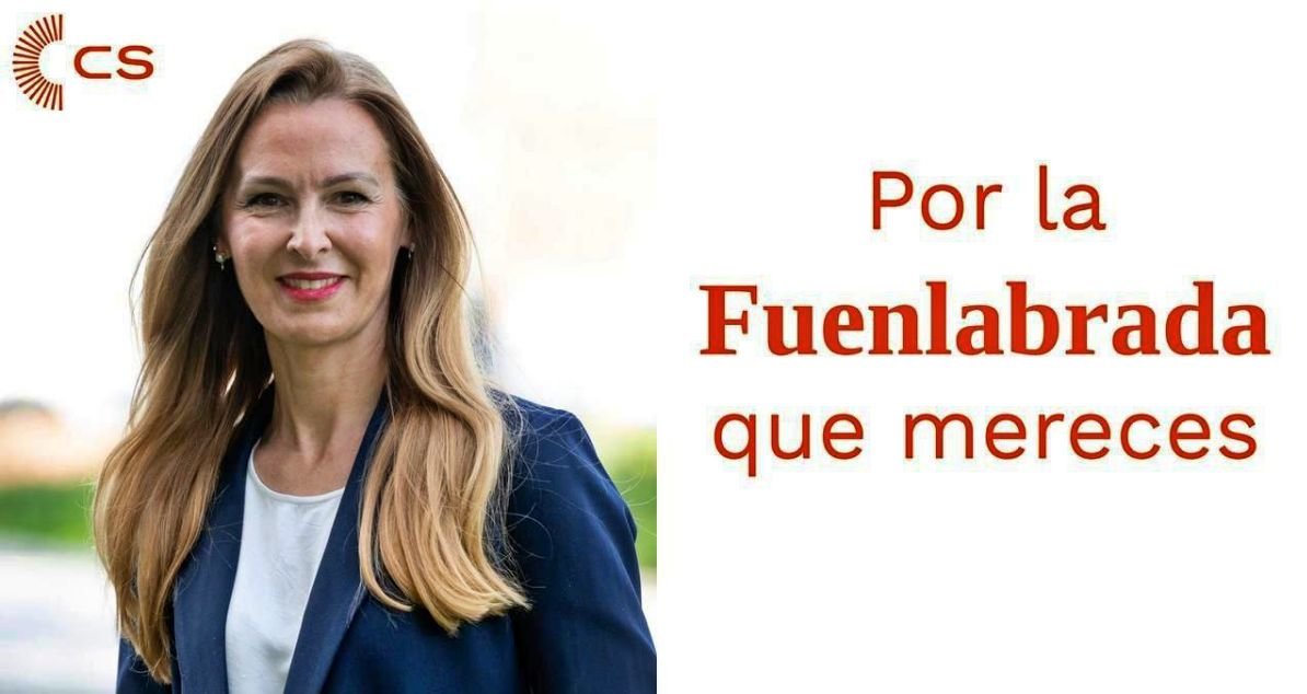 Patricia de Frutos Cs, candidata a la alcaldía de Fuenlabrada
