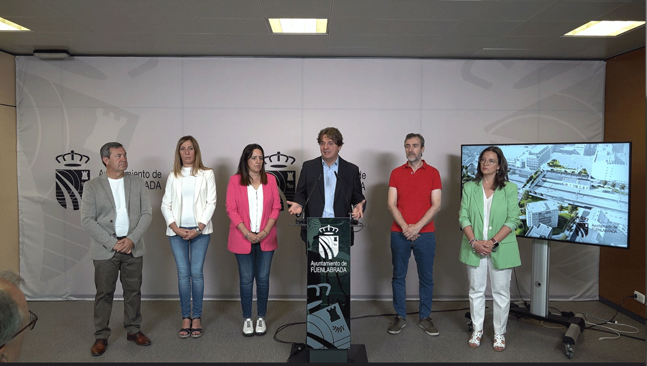 Presentación del nuevo equipo de gobierno municipal de Fuenlabrada