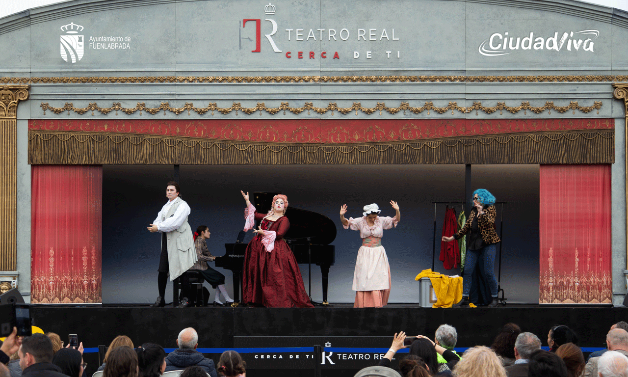 Espectáculo Mozart del Teatro Real