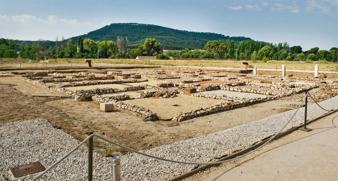 Imagen del yacimiento de Complutum en Alcalá de Henares