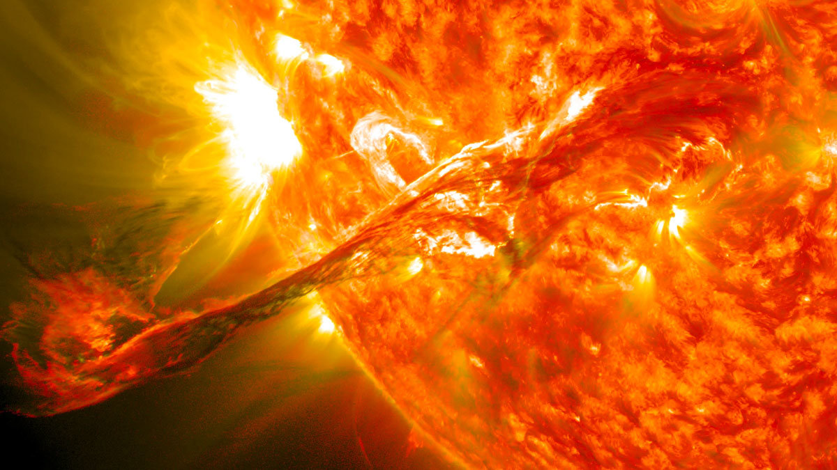 Las llamaradas solares con suficiente intensidad pueden afectar de pleno a la Tierra y sus comunicaciones