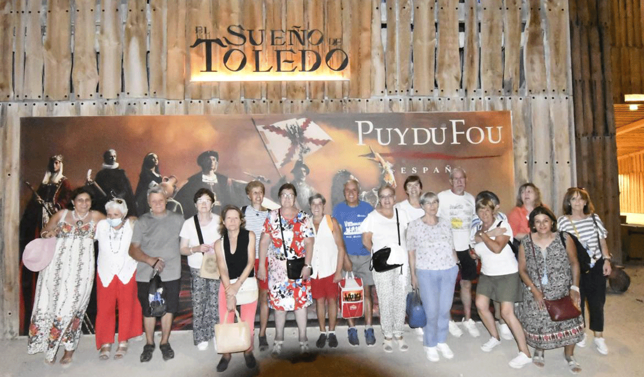 Una de las actividades de la Comunidad de Madrid en el Parque Temático Puy Du Fou en Toledo
