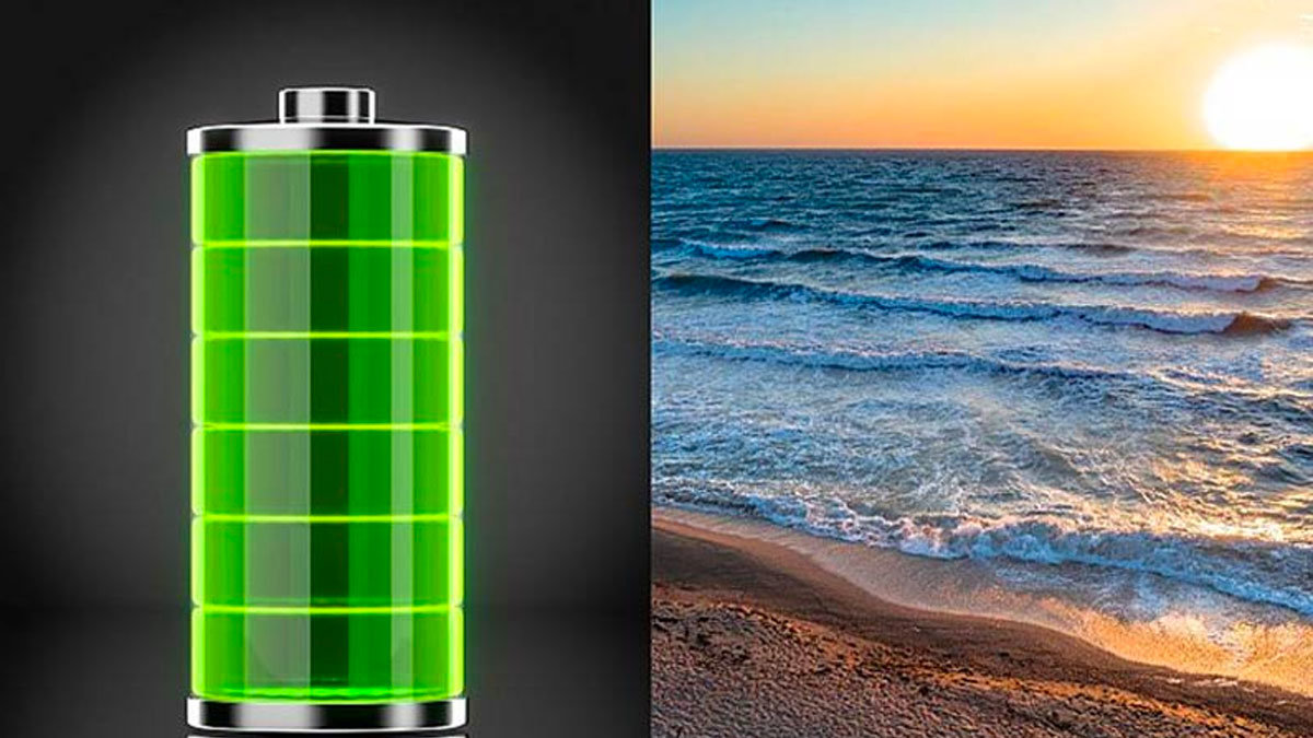 Estas baterías de sal marina podrían ser el futuro para acabar con el consumo de litio
