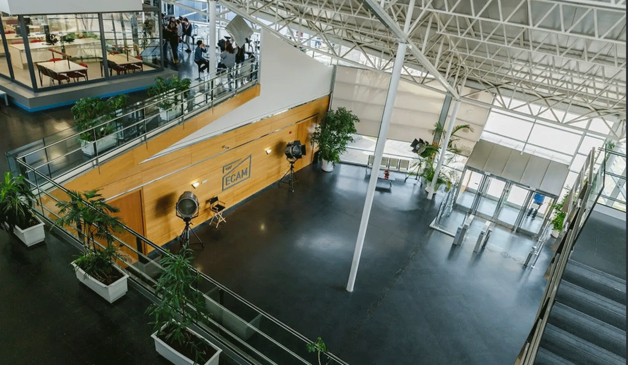 Hall principal de la ECAM de Madrid