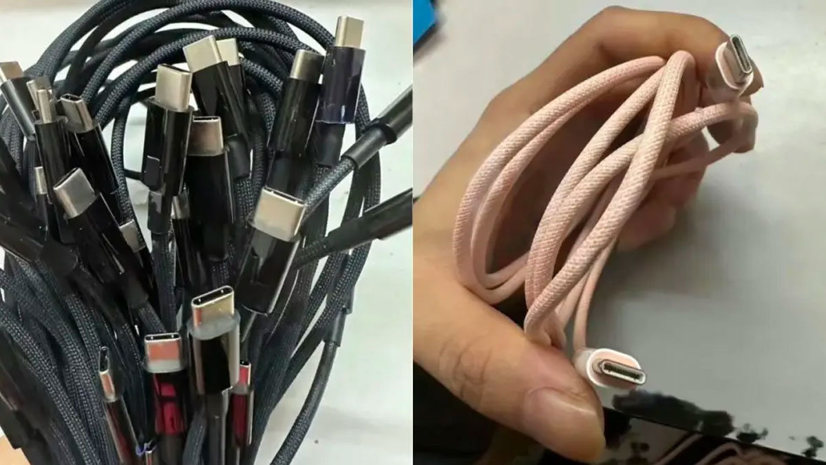 Una filtración apuntaría que Apple pretende incorporar cables de carga para los iPhone 15 del mismo color que el terminal