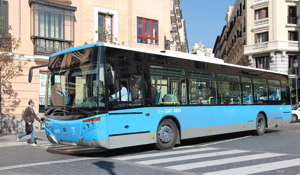 Los autobuses de la EMT de Madrid serán gratuitos del 5 al 8 de septiembre