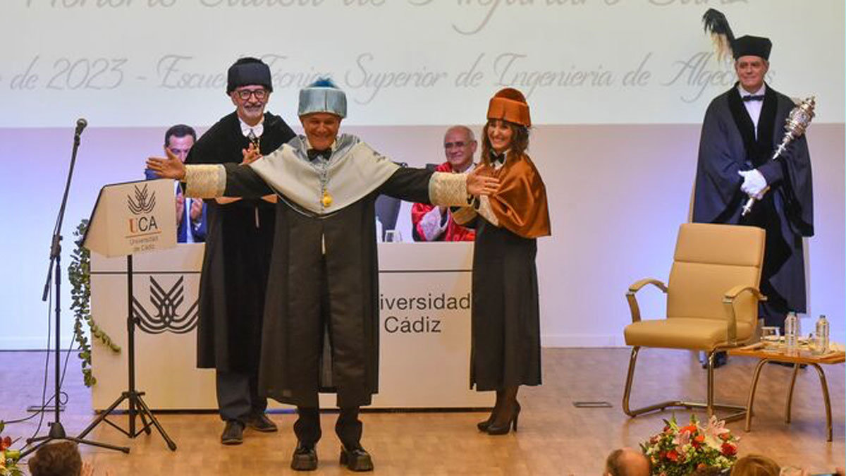 La universidad de Cádiz nombra a Alejandro Sanz doctor Honoris Causa