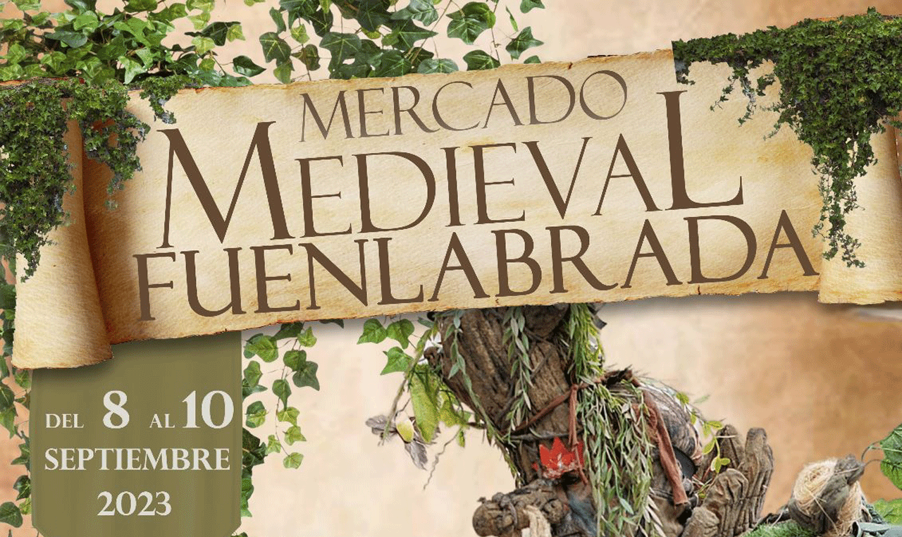 Cartel del Mercado Medieval para este fin de semana en Fuenlabrada
