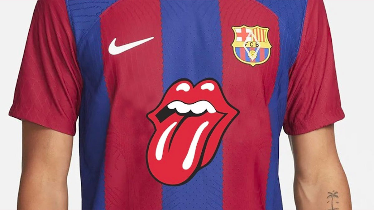 El Barça lucirá el logo de los Rolling Stones frente al Madrid en el próximo clásico
