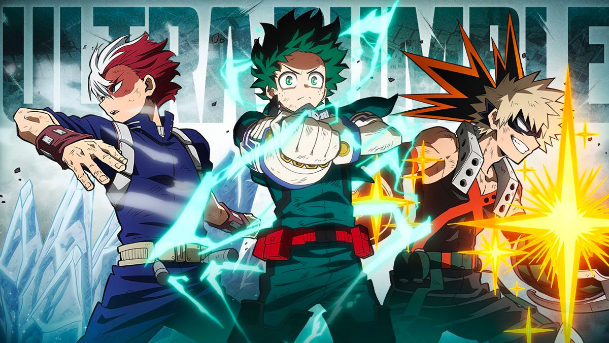 El 28 de septiembre podremos disfrutar de este juego battle royale inspirado en la serie anime 'My hero Academia'