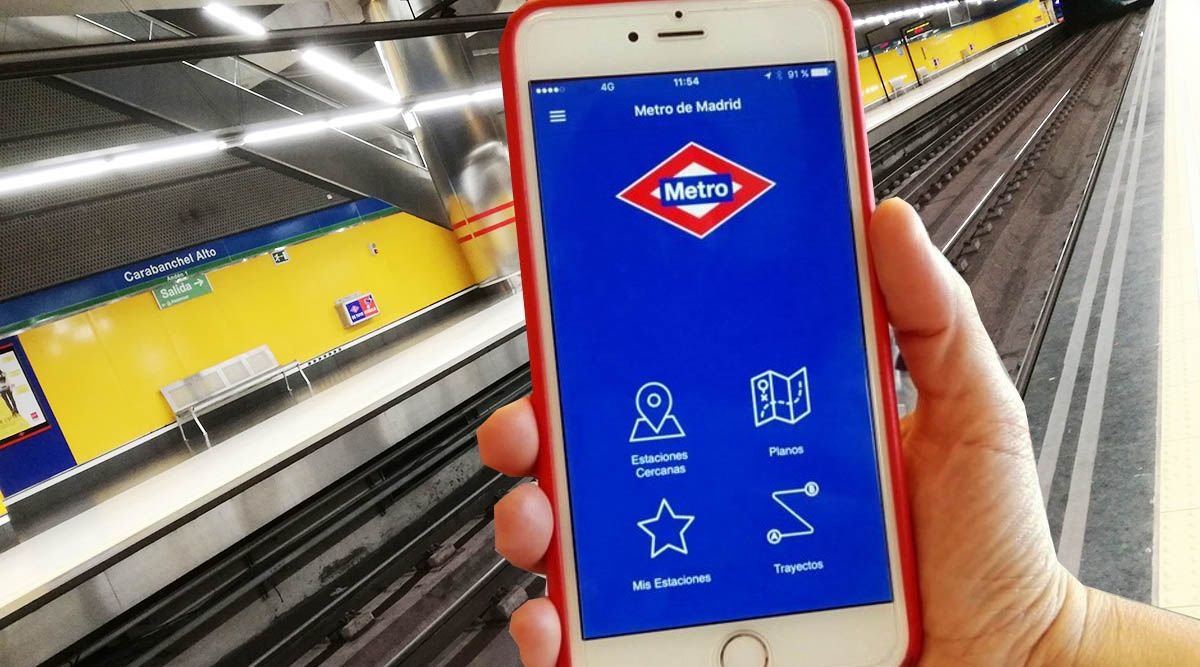 Ahora la App de Metro Madrid informará de la ocupación y temperatura de los trenes