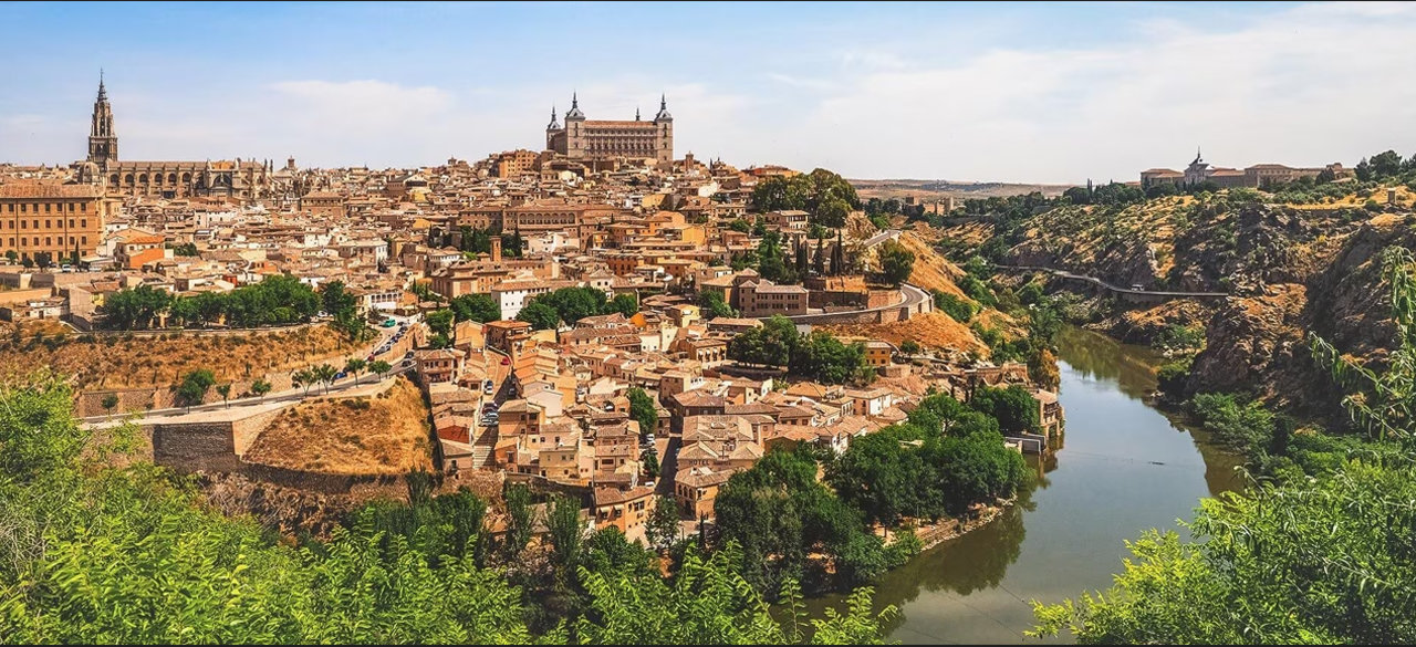 Imagen panorámica de Toledo