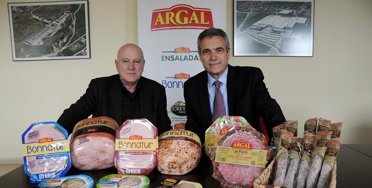 Antoni Escribá y Josep Maria Orteu, directivos de Argal (ILV)