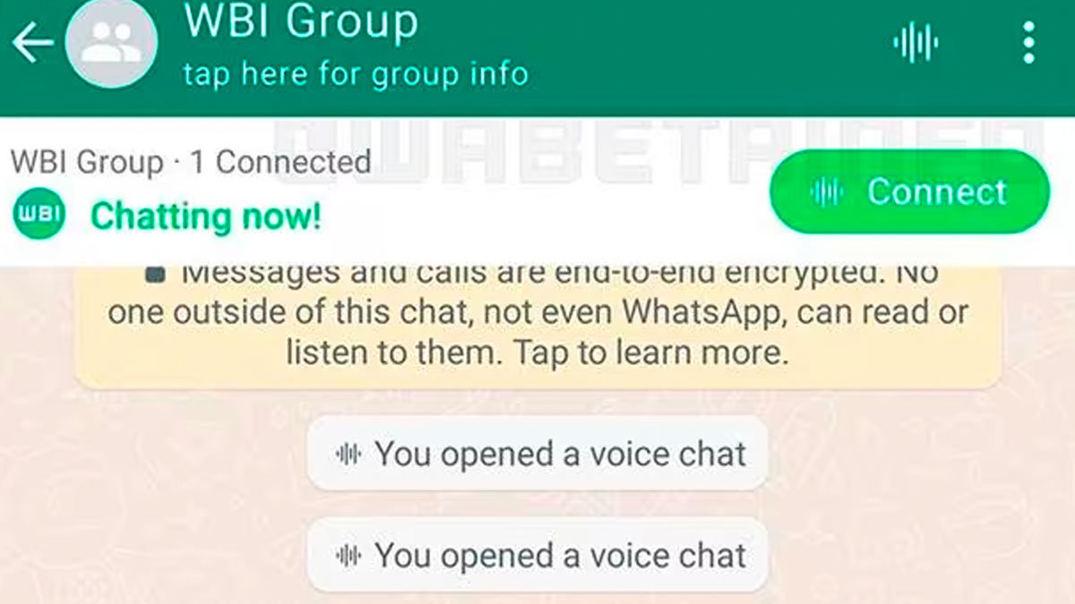 Los chats de voz permitirán conectarse en voz a quien quiera hablar en cualquier momento