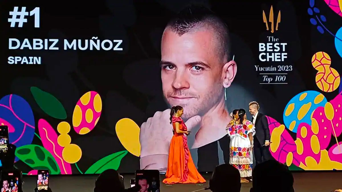Dabiz Muñoz gana el premio a mejor cocinero del mundo 2023