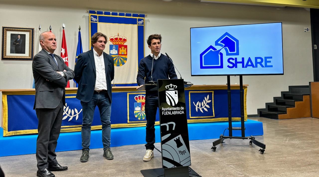 Presentación del proyecto SHARE en el Ayuntamiento de Fuenlabrada