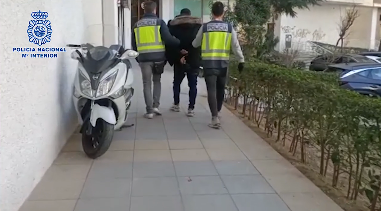 El detenido circulaba por las mismas calles | CNP (Archivo)