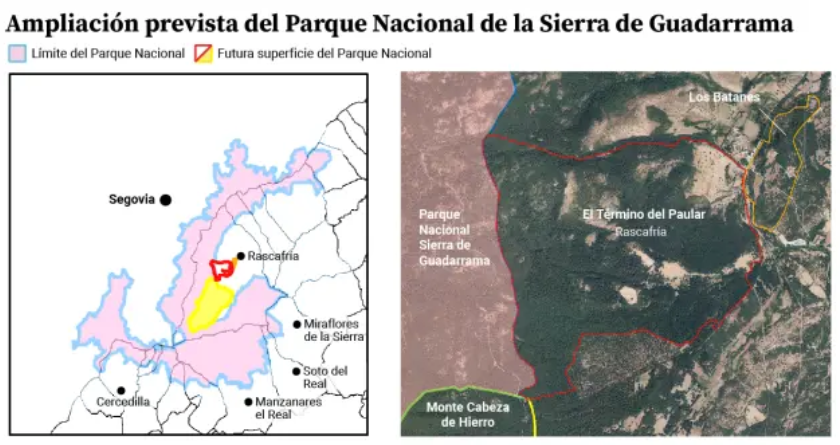 El Parque Nacional Sierra Guadarrama será ampliado. Imagen 20 minutos