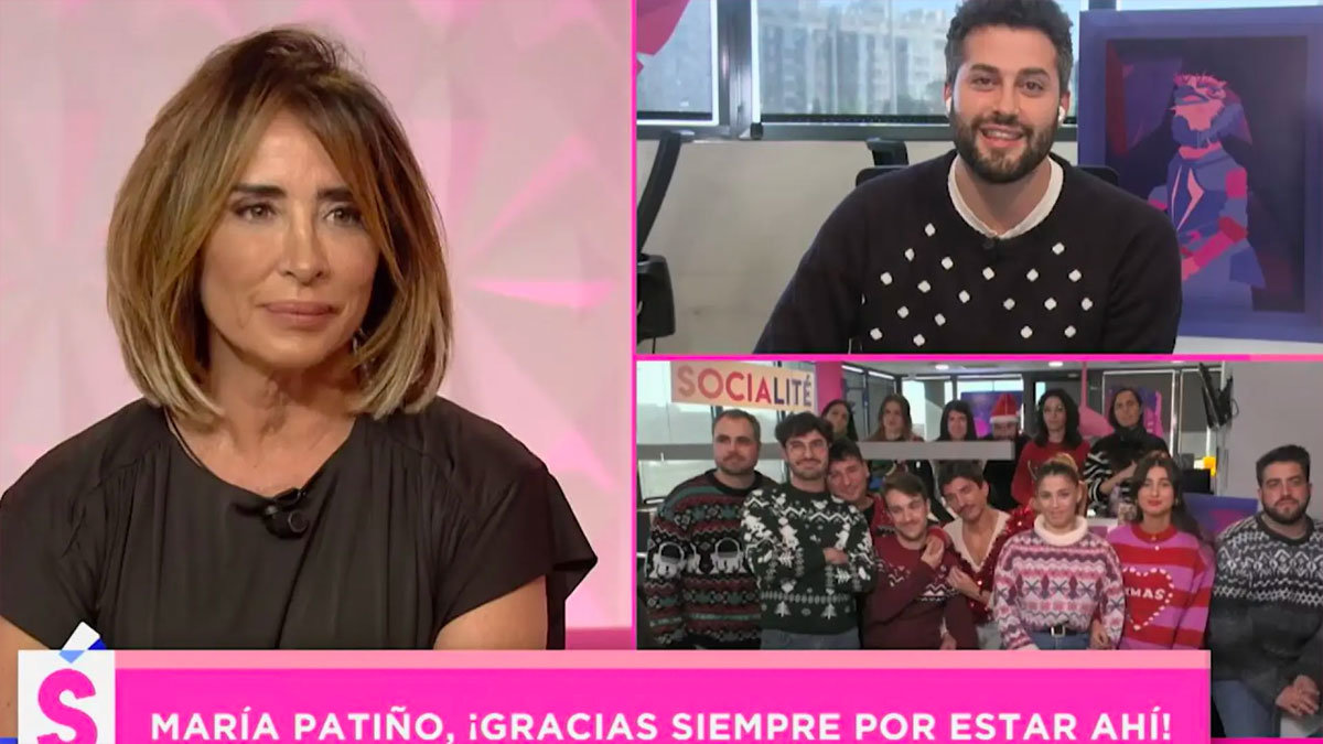 María Patiño se despide de Telecinco y 'Socialité' tras 7 años al frente del programa