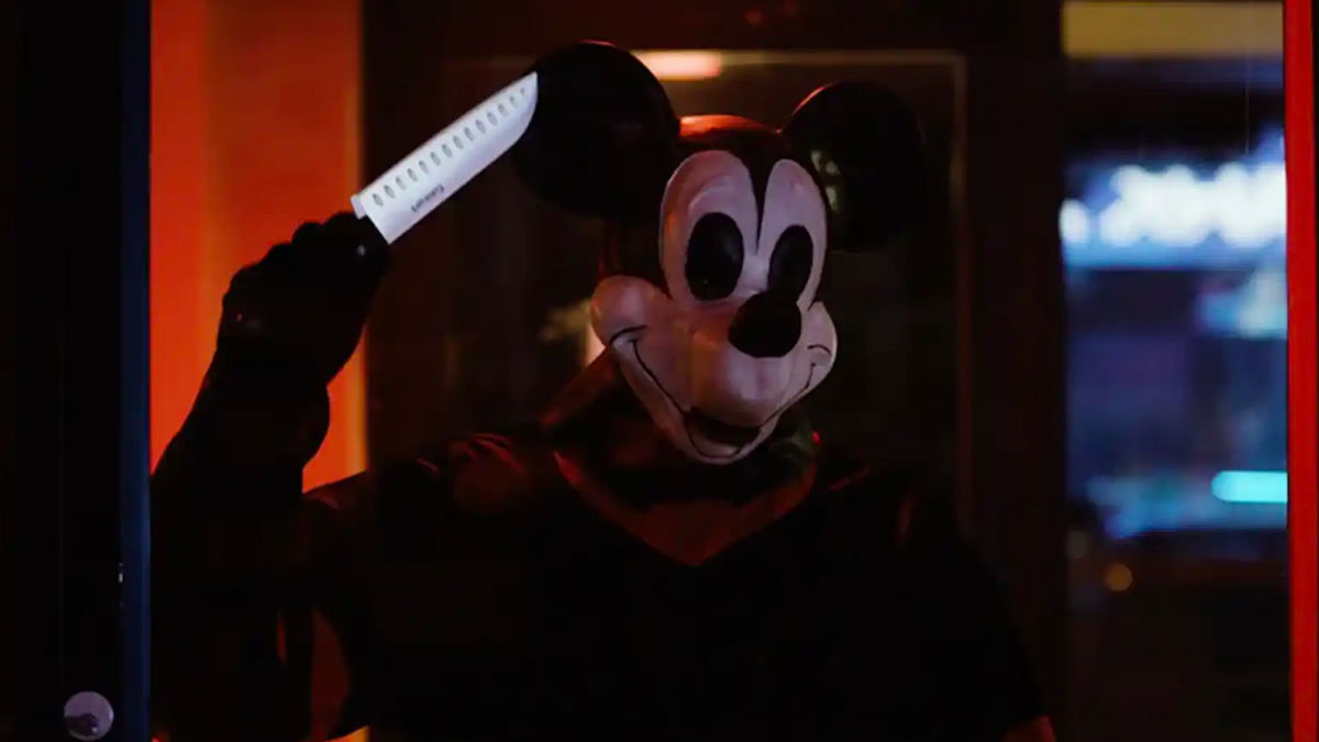 Mickey Mouse aparece en una película de terror