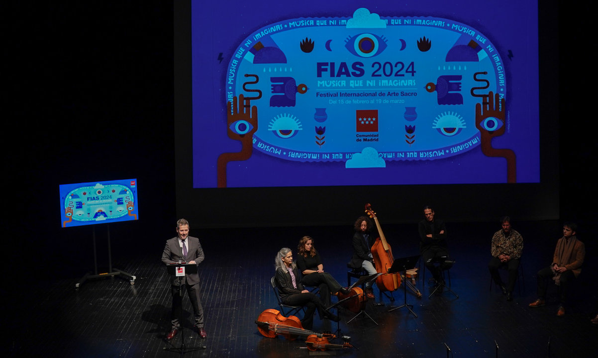 Momento de la presentación de la 34ª edición del FIAS