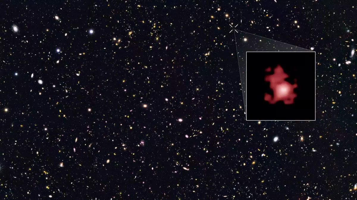 La NASA descubre un agujero negro "infantil" y muy antiguo