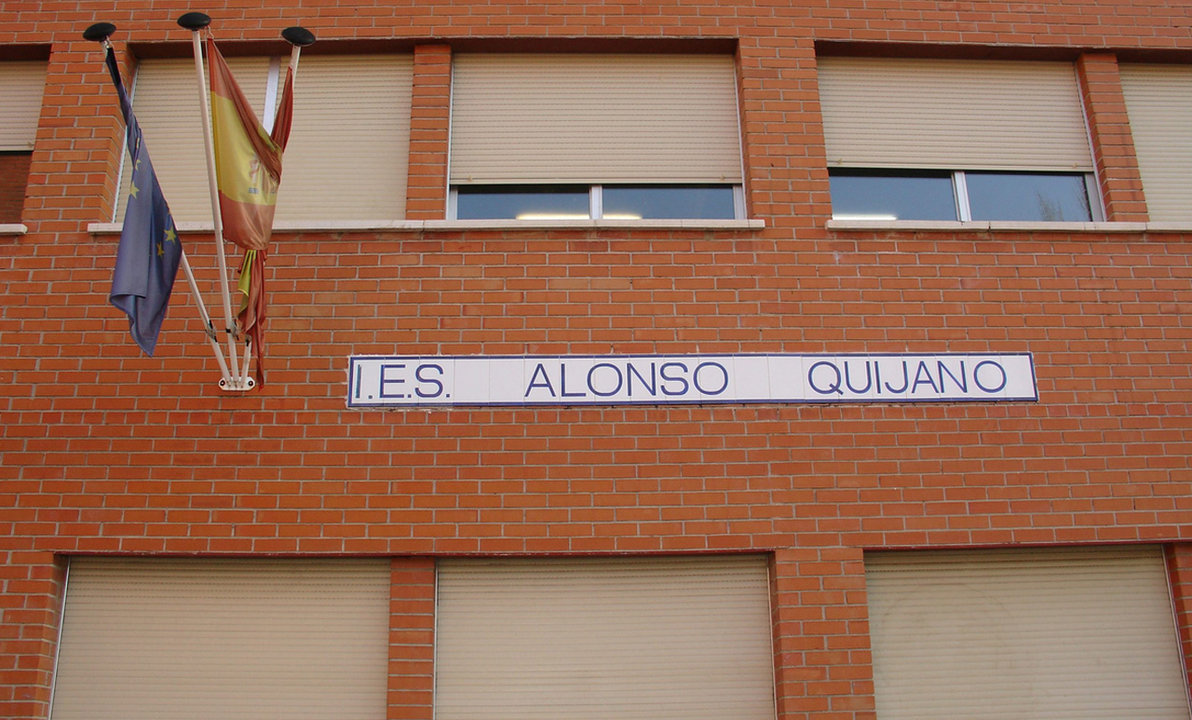 Fachada del Instituto Alonso Quijano de Alcalá de Henares