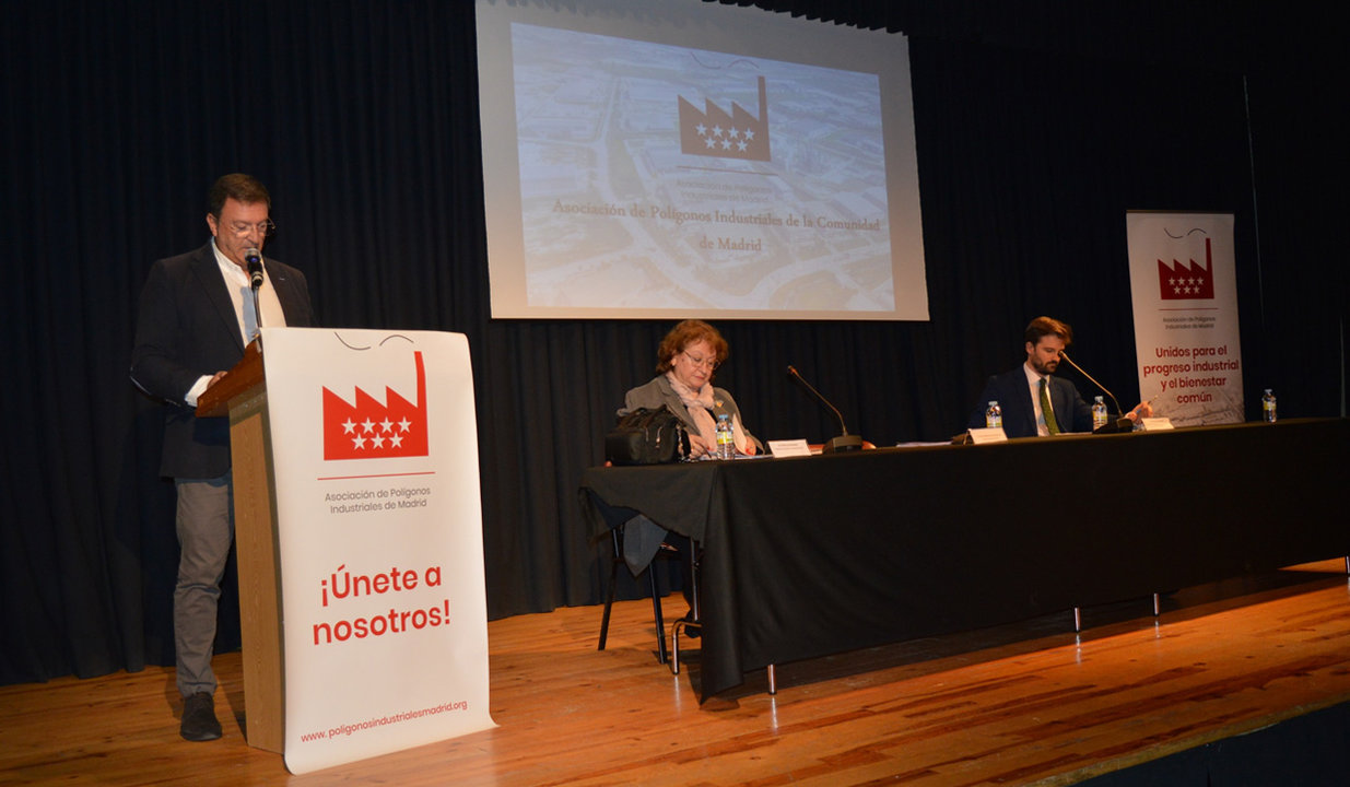 Intervención del alcalde de Humanes J.Antonio Sánchez en la presentación de la nueva Asociación de Polígonos Industriales de Madrid